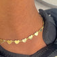 Amora Curb Link Anklet-18k Gold Filled