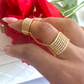 Tierra Ring-18k Gold Plated