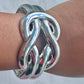 Sydney Fashion Cuff Bangle Bracelet-Silver