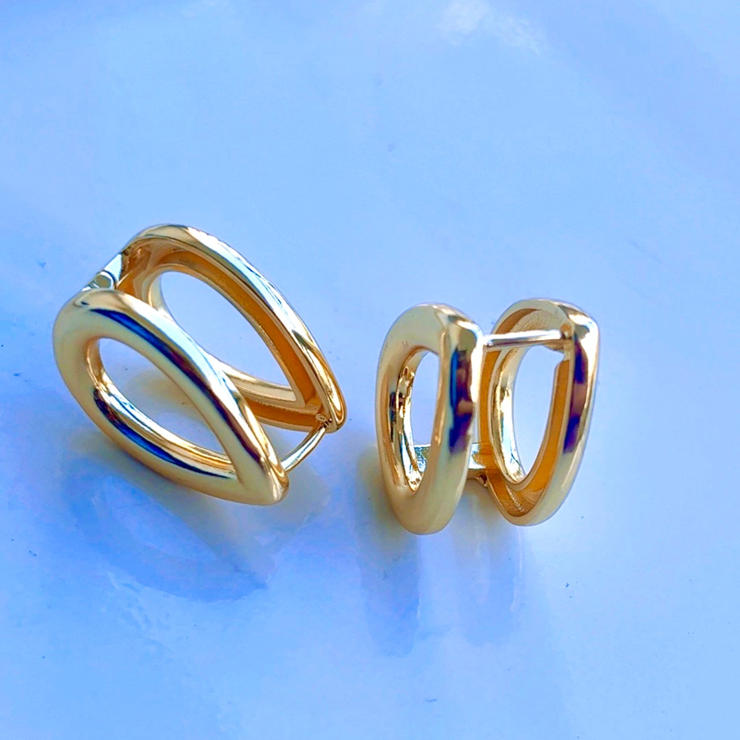 Damore Earrings-18k Gold Plated