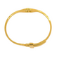 Faith Cross  Bangle-Gold Plated