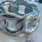 Diva Vibe  Fashion Cuff Bangle Bracelet-Silver