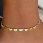 Amora Curb Link Anklet-18k Gold Filled