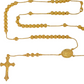 Beaded Guadalupe Rosary Necklace 24"- 18k Gold Filled