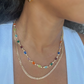 Zari Multicolor Chain-18k Gold Filled