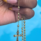 Rosary Necklace-18k Gold Filled