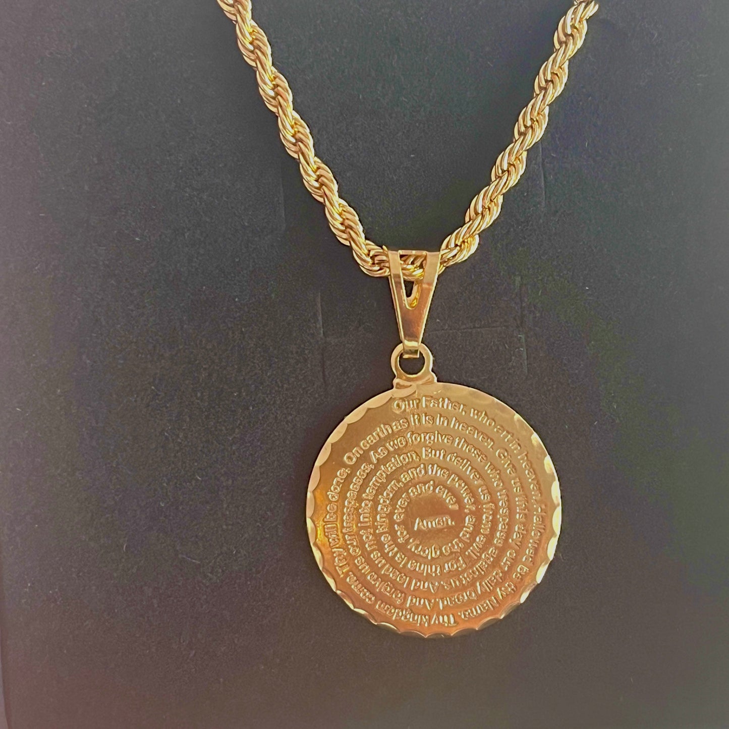 Grace Pendant Necklace-18k Gold Filled