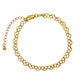 Emma Heart Link Bracelet-18k Gold Filled