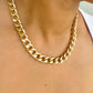 Priscilla 18k Gold Filled Cuban Link Chain 11mm