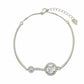 Tamar Zircon Link Bracelet-925 Sterling Silver