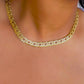 Aubrey 18k Gold Filled Double Cuban Link Chain 8mm