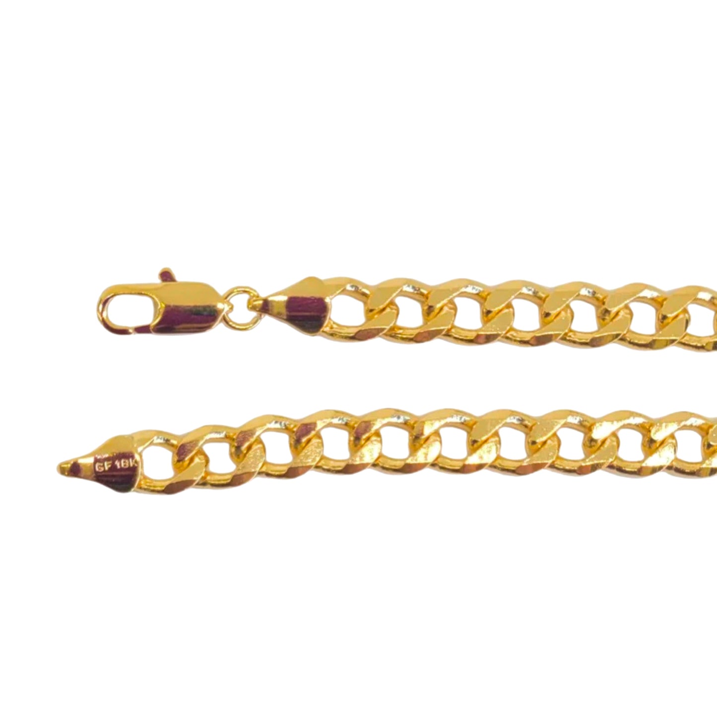 Cuban Link Anklet-18k Gold Filled