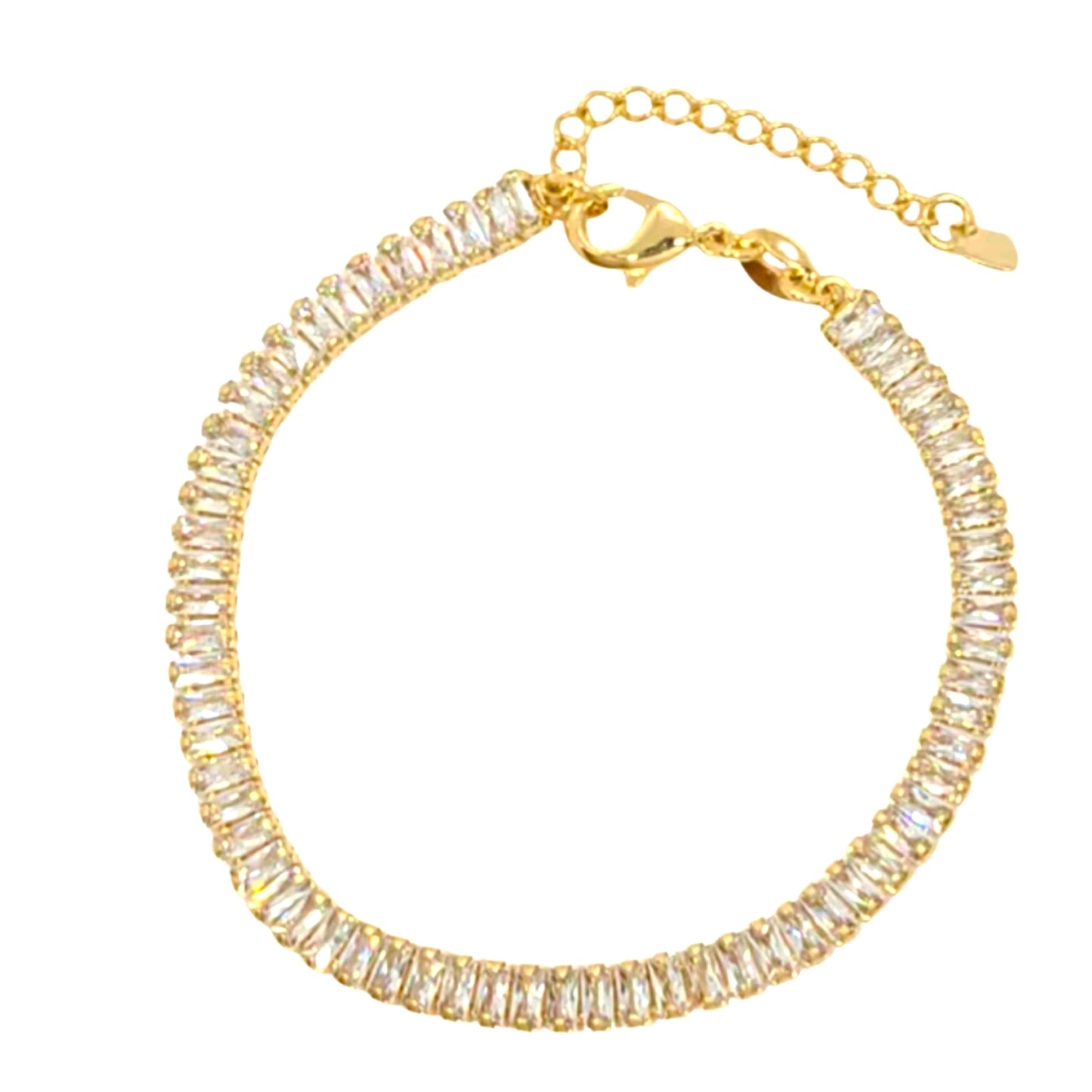 Destiny Eternity Zirconia Bracelet-18k Gold Filled