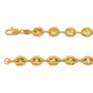 Hollow Puff Mariner Link Chain-18k Gold Filled