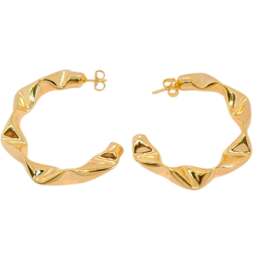 Emmy Earrings-18k Gold Plated