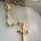 Virgin Rosary Necklace-18k Gold Filled