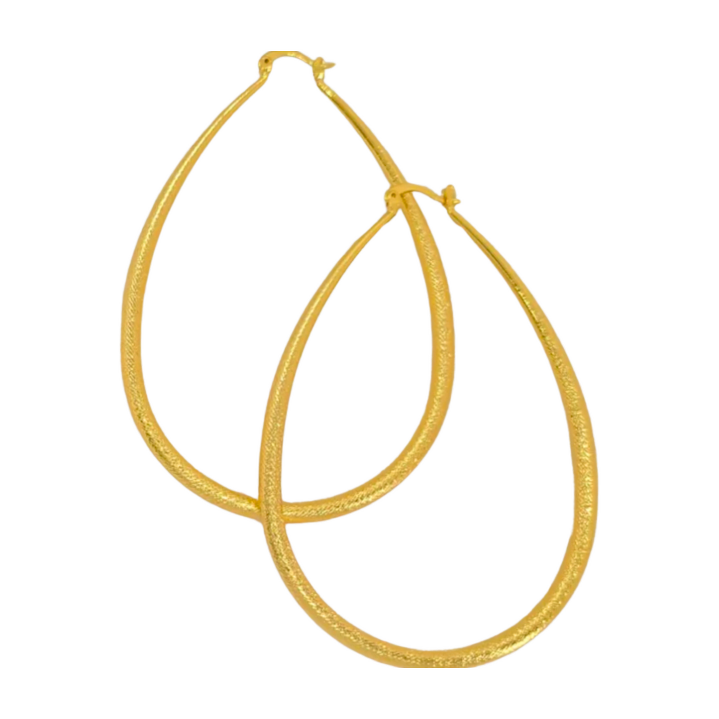 Lira Hoop Earrings-18k Gold Plated