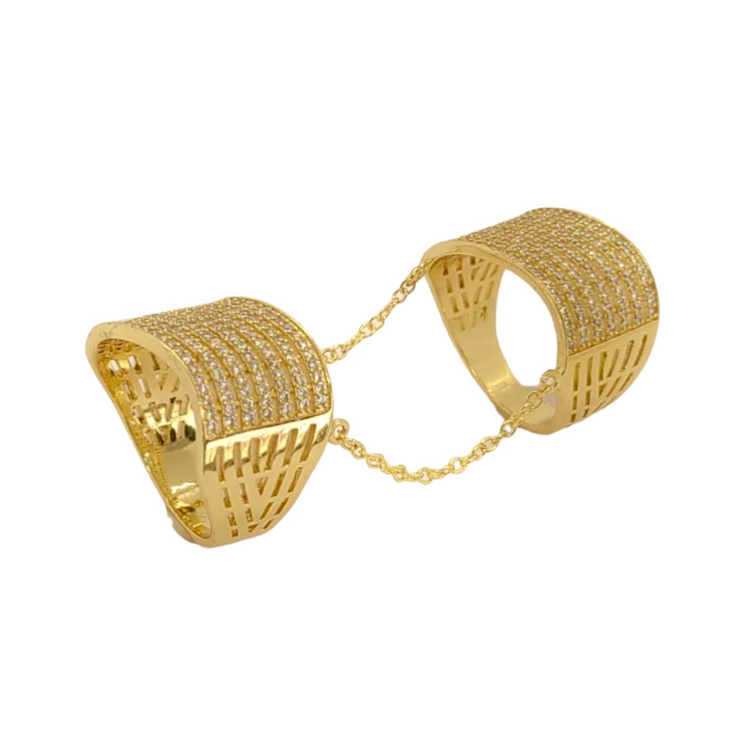 Tierra Ring-18k Gold Plated