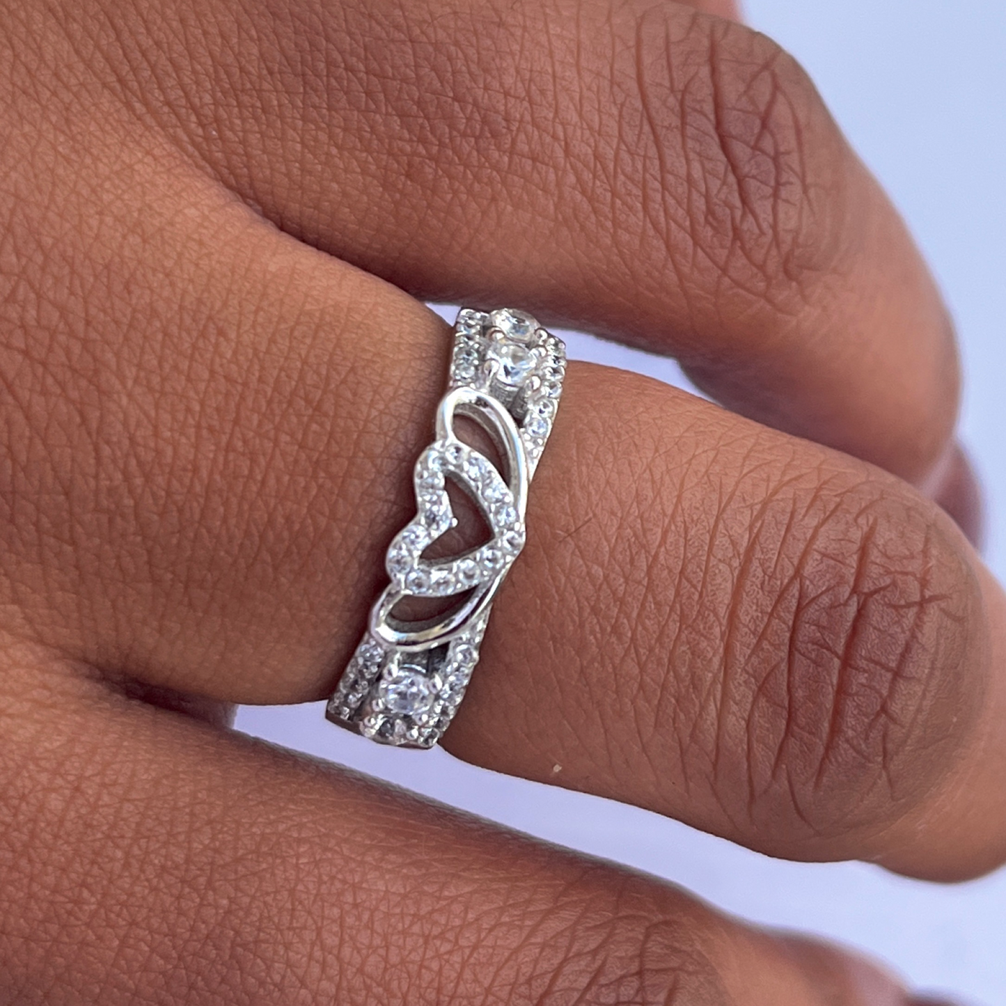 Mi Amor Sterling Silver Ring