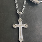 Elise Cross Necklace-925 Sterling Silver