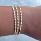 Lamia Zirconia Link Bracelet-18k Gold Filled