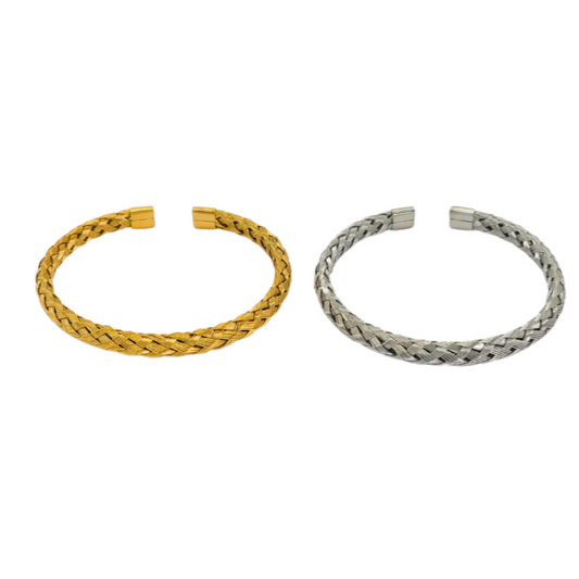 Nellie Bangle-Gold Plated