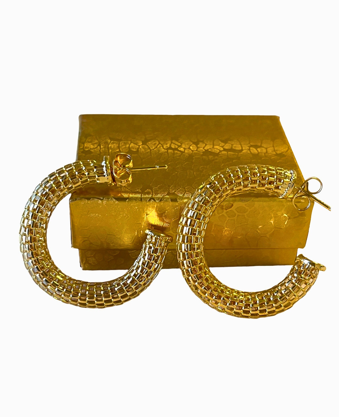 18k Gold Plated Paris Earrings