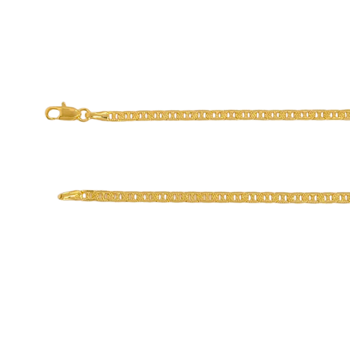 18k Gold Filled Deja Alternative Mariner  Link Chain