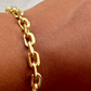 Dalia Rolo Link Bracelet-18k Gold Filled