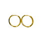 Blair Hoop Earrings-18k Gold Plated