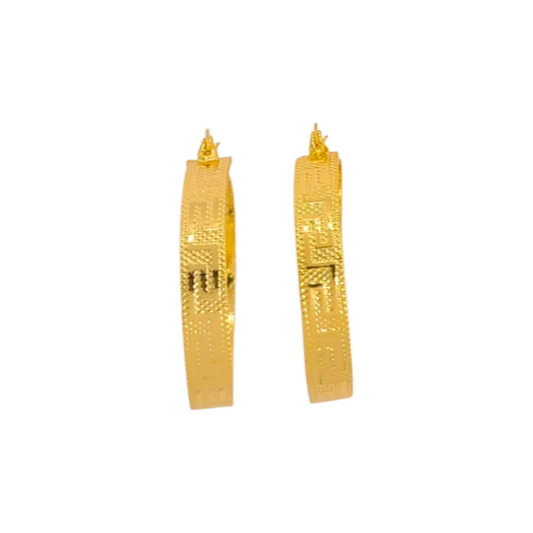 Bella Earrings-18k Gold Plated