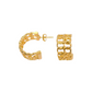 Tasia Half Hoop Earrings-18k Gold Filled