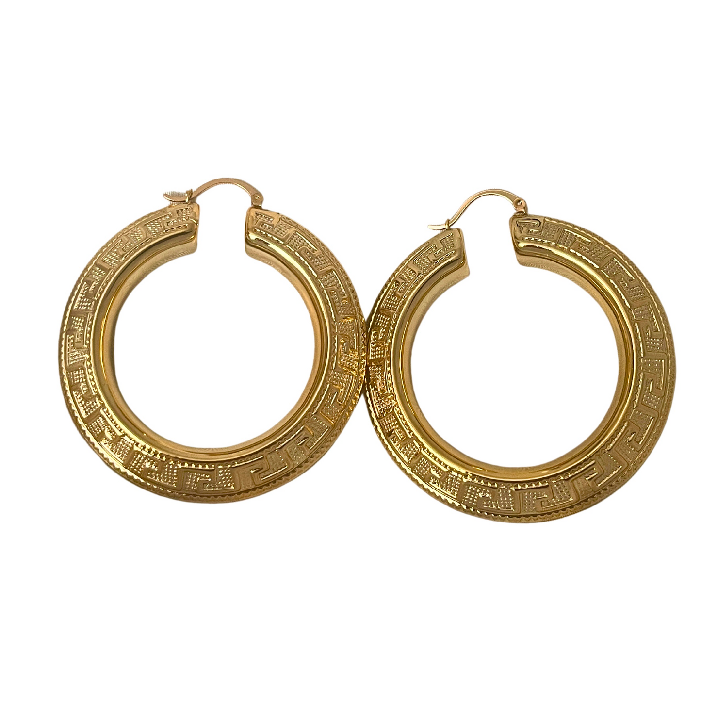 Dreya Hoop Earrings-18k Gold Plated