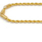 Ariel Rope Link Anklet-18k Gold Filled