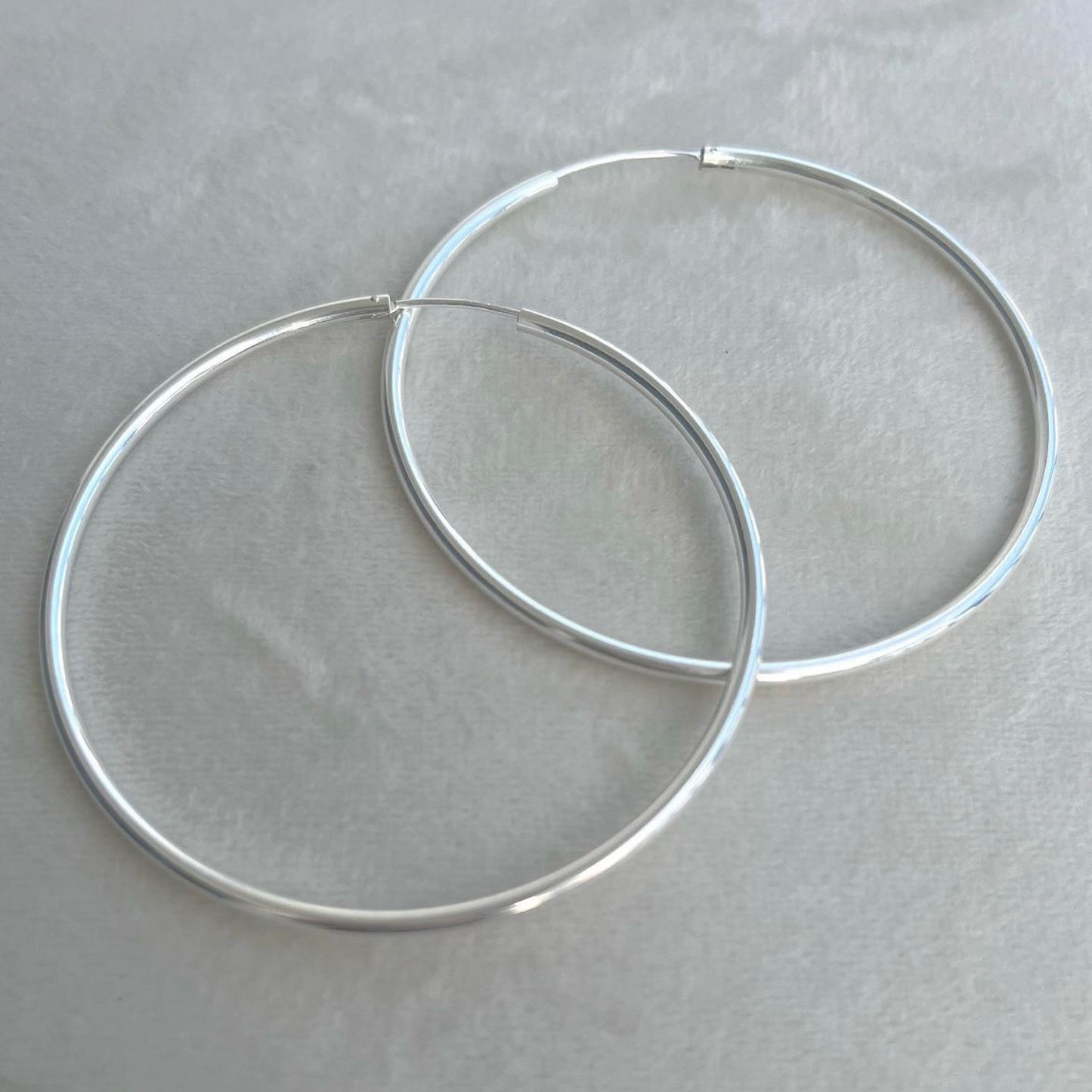 Jayda Hoop Earrings-925 Sterling Silver