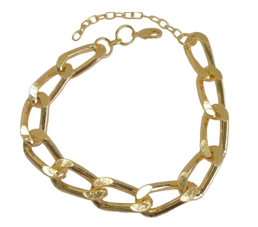 Amelia Open Link Bracelet-18k Gold Filled