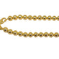 Bria Beaded Link Anklet-18k Gold Filled