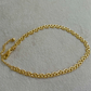 Emma Heart Link Anklet-18k Gold Filled