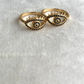 Carole Evil Eye Ring-18k Gold Filled