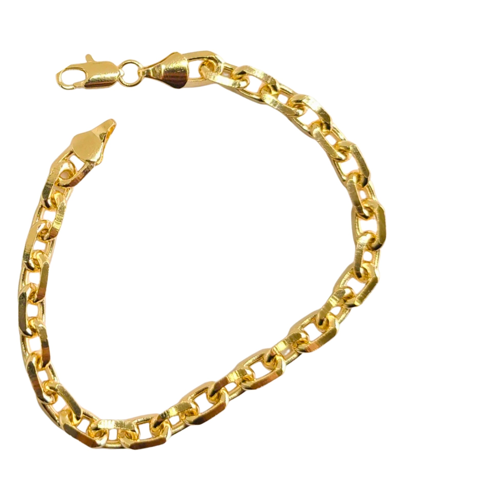 18k Gold Filled 2mm Rolo Chain or Bracelet with Extender Wholesale