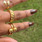 18k Gold Plated Milan Ring