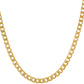 18k Gold Filled Cuban Link Chain-5mm